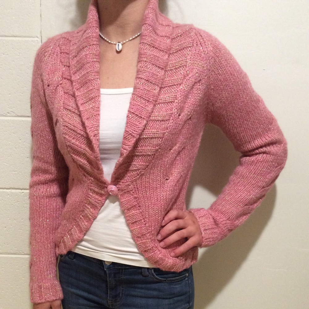 Pink Cardigan